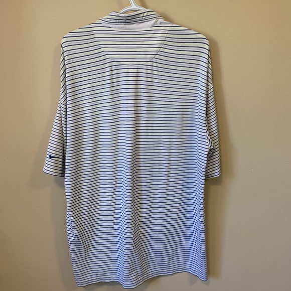 Nike Dri-Fit UV Striped Short Sleeve Polo Shirt - Picture 2 of 7